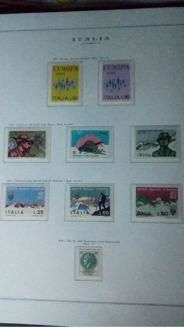 francobolli italia repubblica emissioni 1955 - 1978 italy stamps