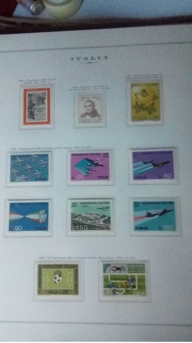 francobolli italia repubblica emissioni 1955 - 1978 italy stamps