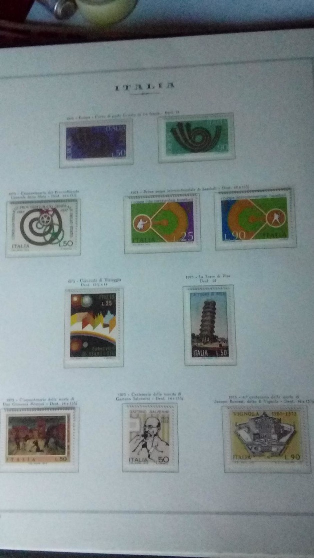 francobolli italia repubblica emissioni 1955 - 1978 italy stamps