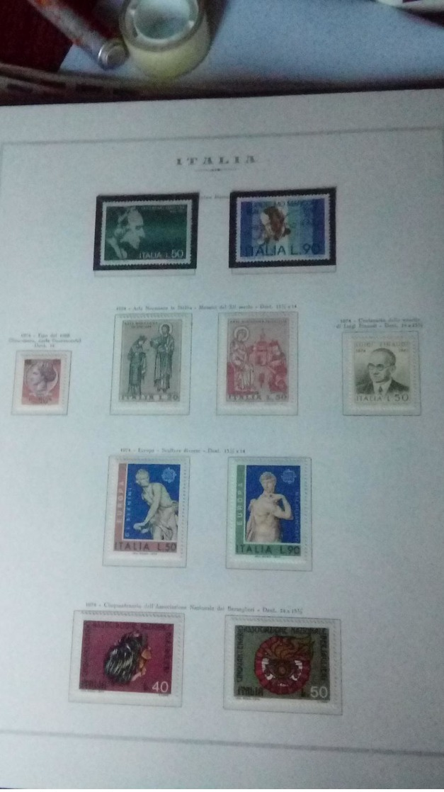 francobolli italia repubblica emissioni 1955 - 1978 italy stamps