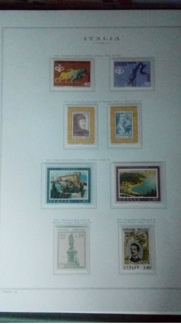 francobolli italia repubblica emissioni 1955 - 1978 italy stamps