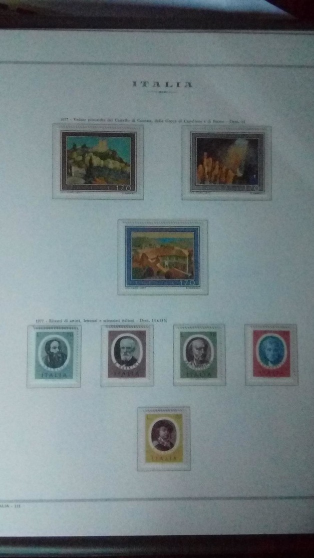 francobolli italia repubblica emissioni 1955 - 1978 italy stamps