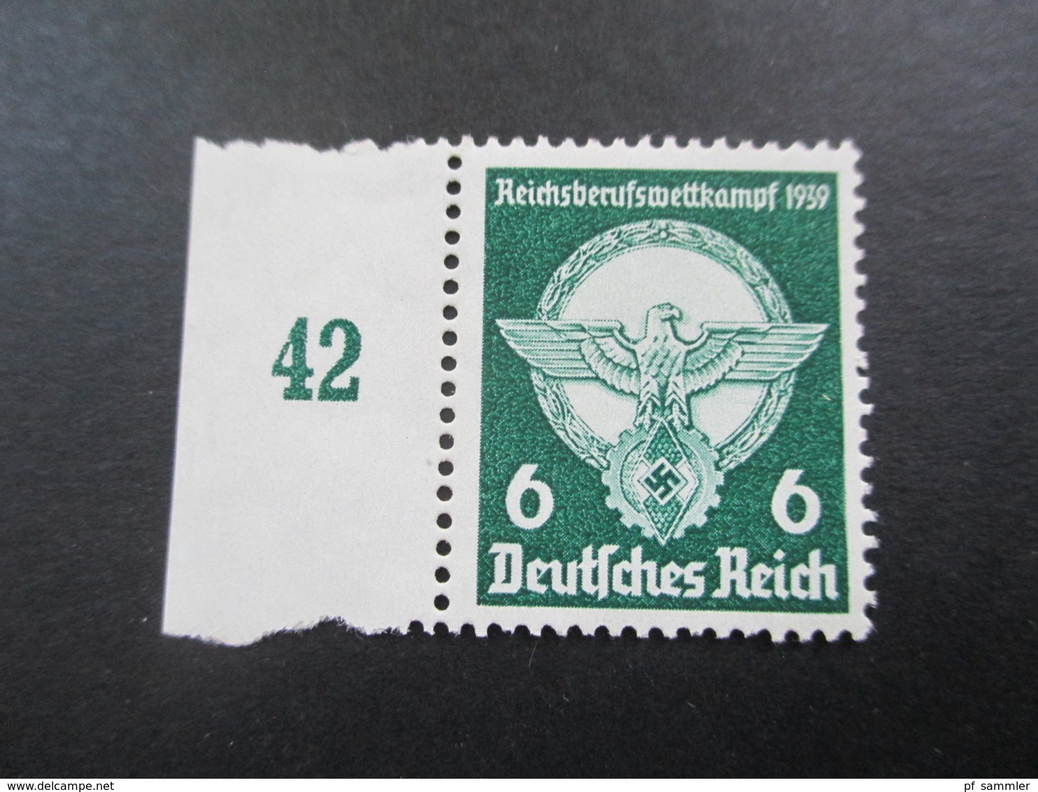 3. Reich 1939 Reichsberufswettkampf Nr. 689 / 690 Randstücke! ** / Postfrisch Katalogwert 42€ ++ - Ungebraucht