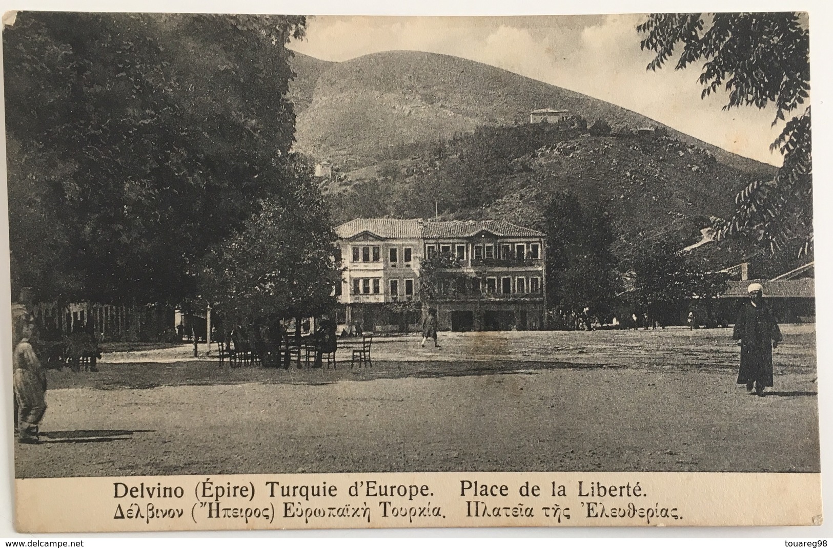 Delvino (Épire). Turquie D'Europe. Place De La Liberté. - Albanie