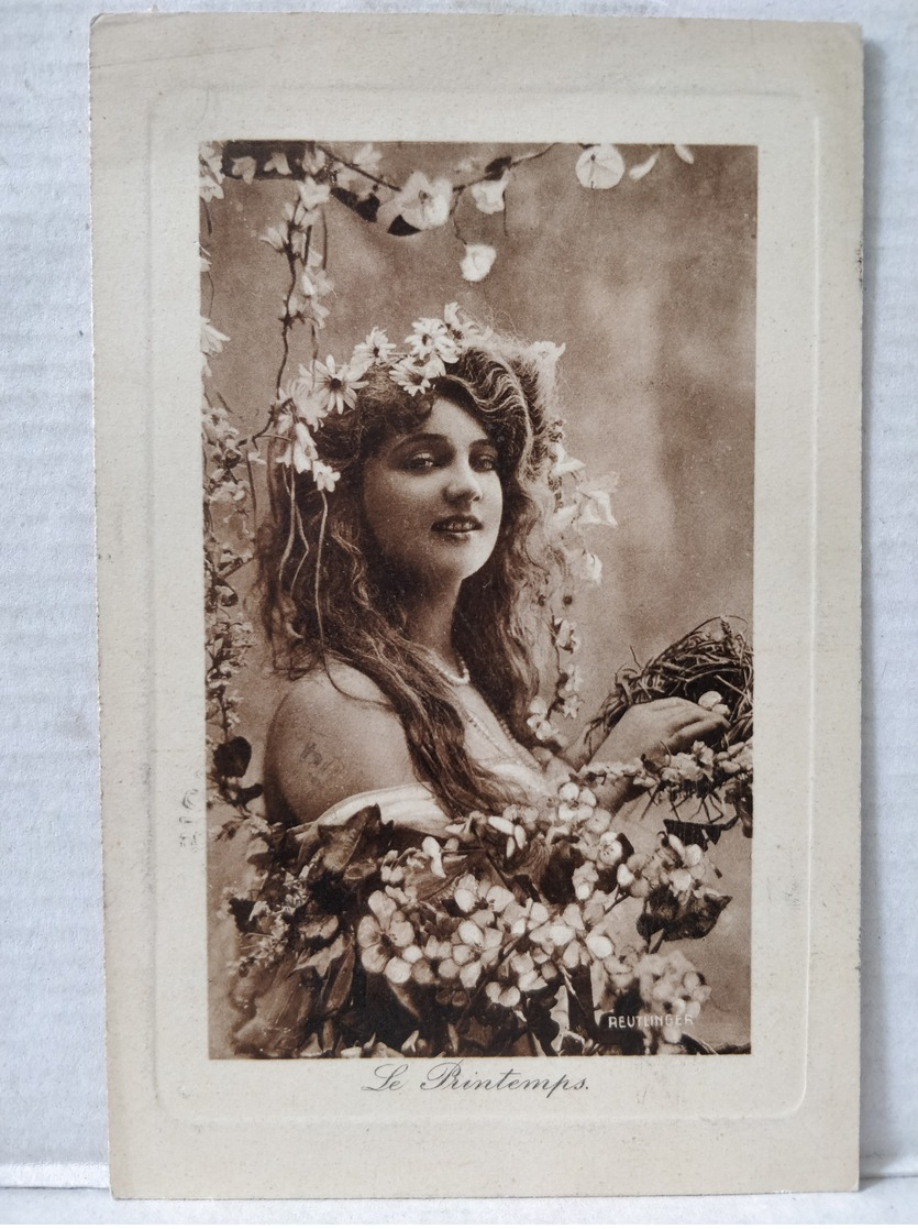 Portrait Femme. Reutlinger - Femmes