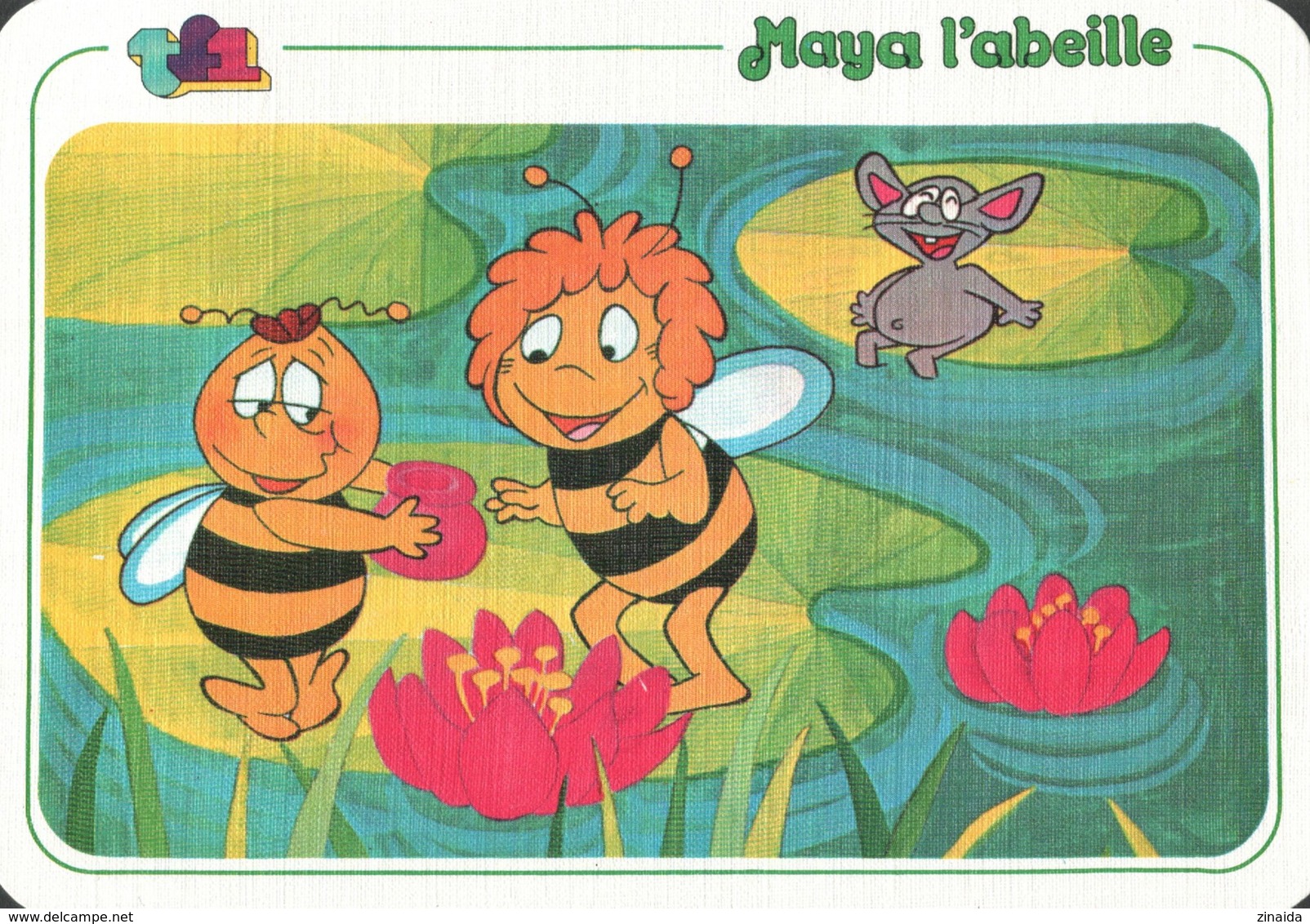 CARTE POSTALE - MAYA L ABEILLE - TF1 - Séries TV