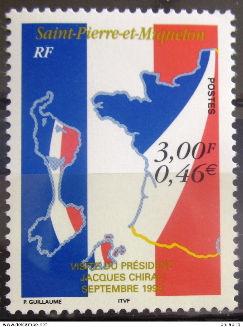 SAINT PIERRE ET MIQUELON                      N° 703                          NEUF** - Neufs