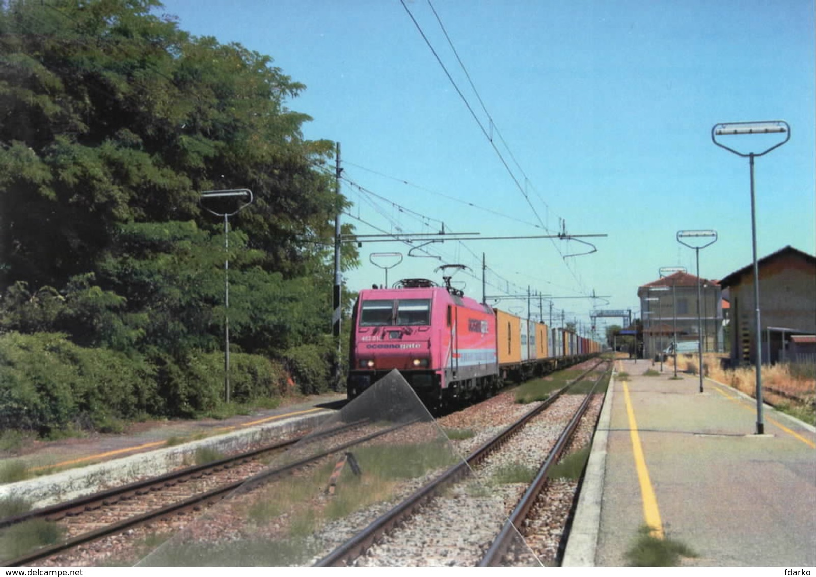 697 OceanoGate E.483.018 Bombardier Collecchio Parma Rairoad Trein Railweys - Treni