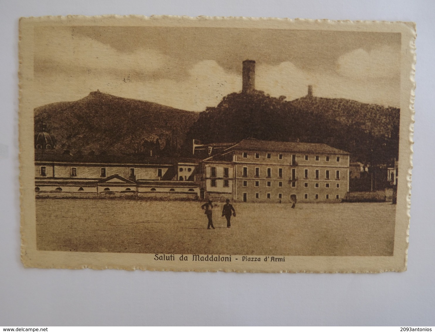 Q93 CARTOLINA MADDALONI CASERTA    VIAGGIATA 1920 - Caserta