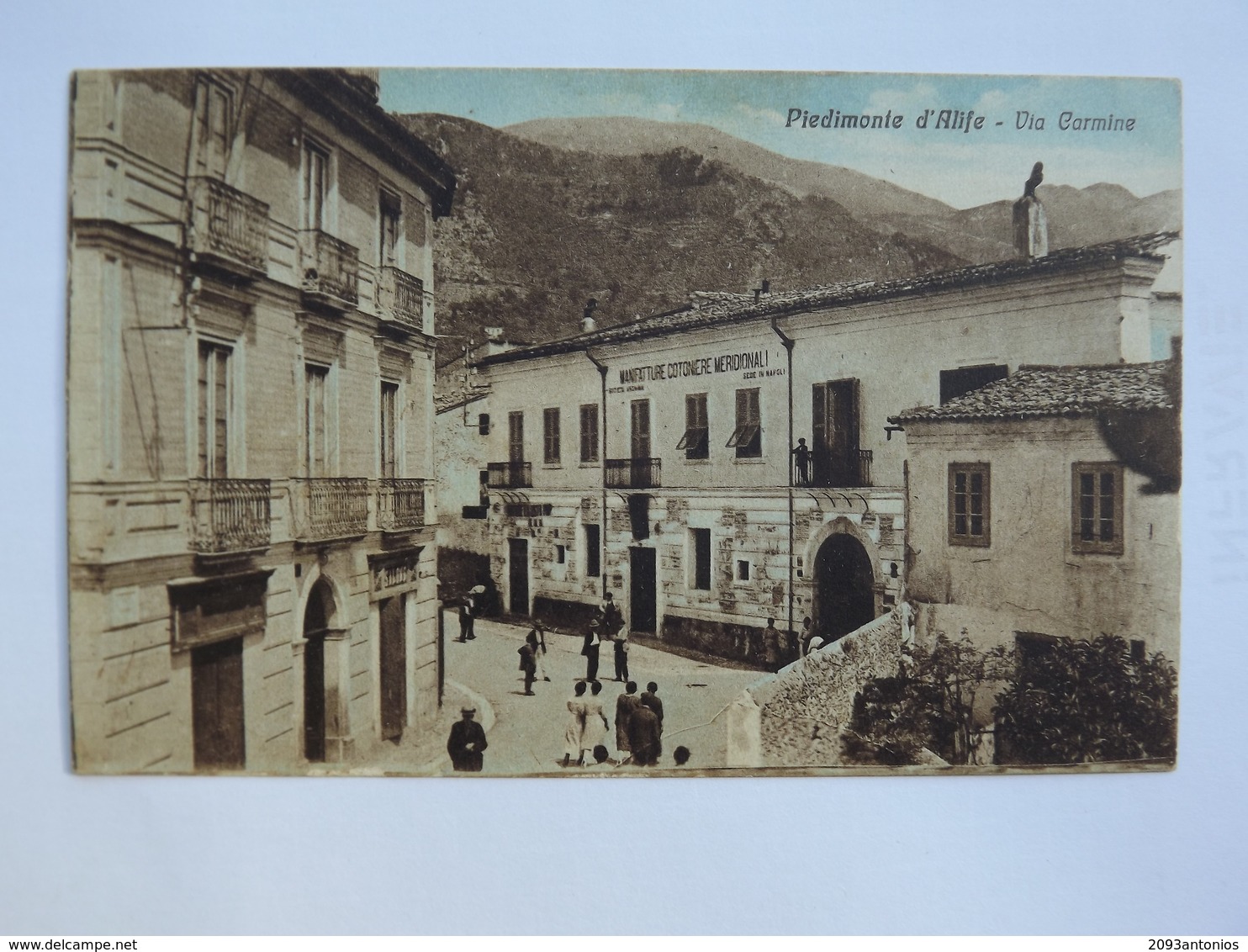 Q97 CARTOLINA PIEDIMONTE D'ALIFE BENEVENTO   VIAGGIATA 1929 - Benevento