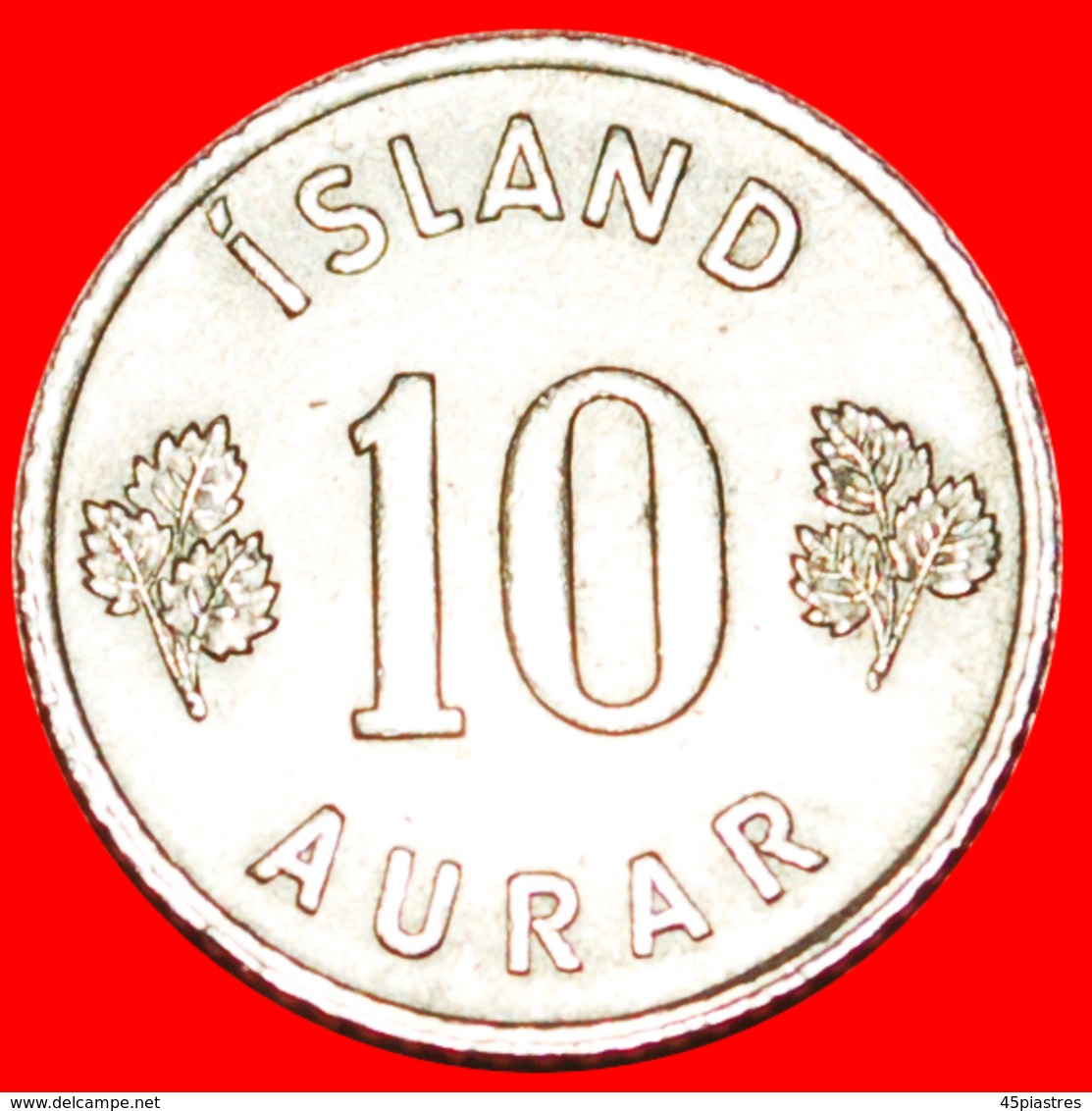 + GREAT BRITAIN BIRCH (1946-1969): ICELAND ★ 10 ORE 1953! LOW START ★ NO RESERVE! - Islande