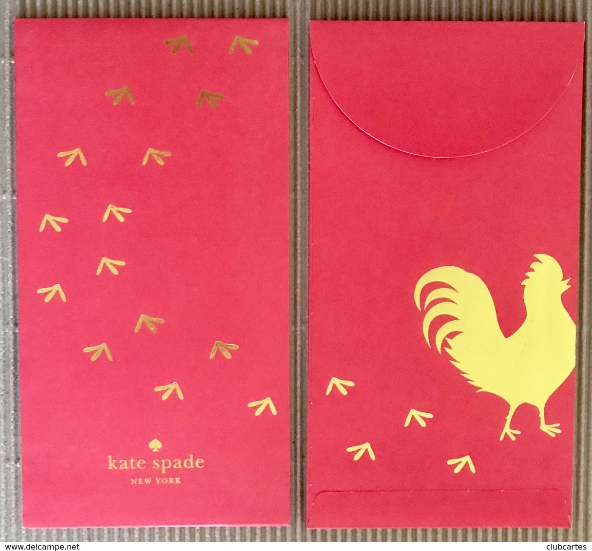 CC Chinese New Year 'KATE SPADE PIG YEAR 2017’ Red Pocket CNY Chinois - Modern (from 1961)