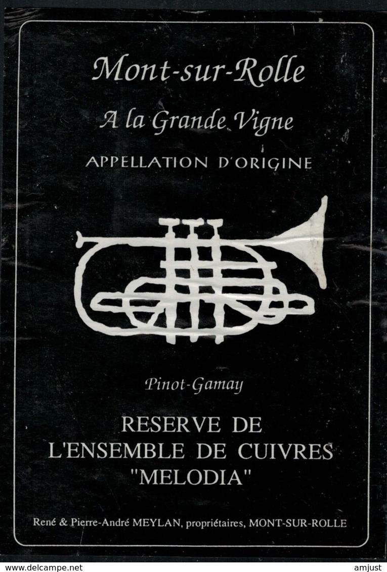 Mont-sur-Rolle, Réserve De L'ensemble De Cuivres "Melodia" - Musica