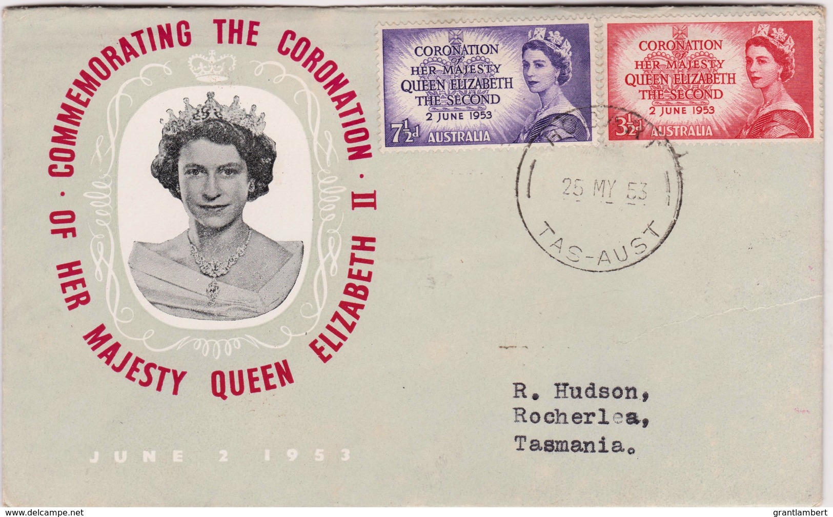 Australia 1953 Coronation FDC - FDC