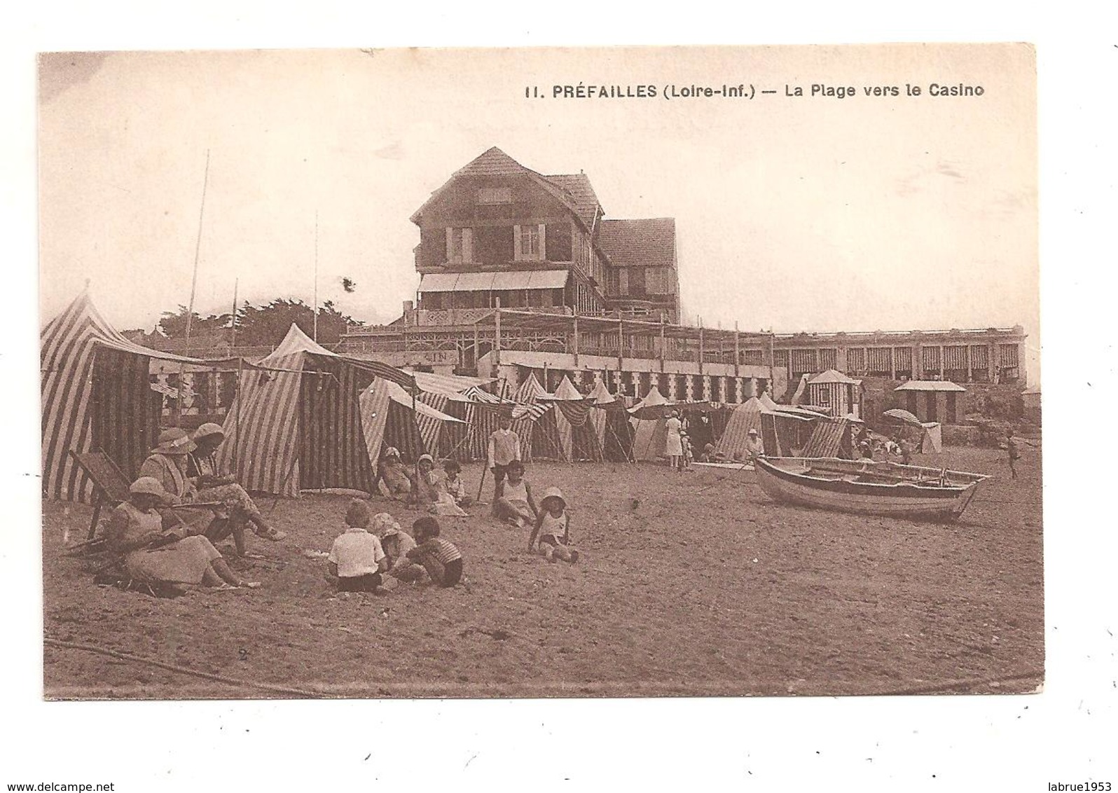 Préfailles-La Plage Vers Le Casino--(D.1617) - Préfailles