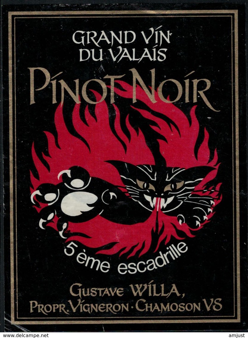 Pinot-Noir De Chamoson, 5ème Escadrille - Vliegtuigen