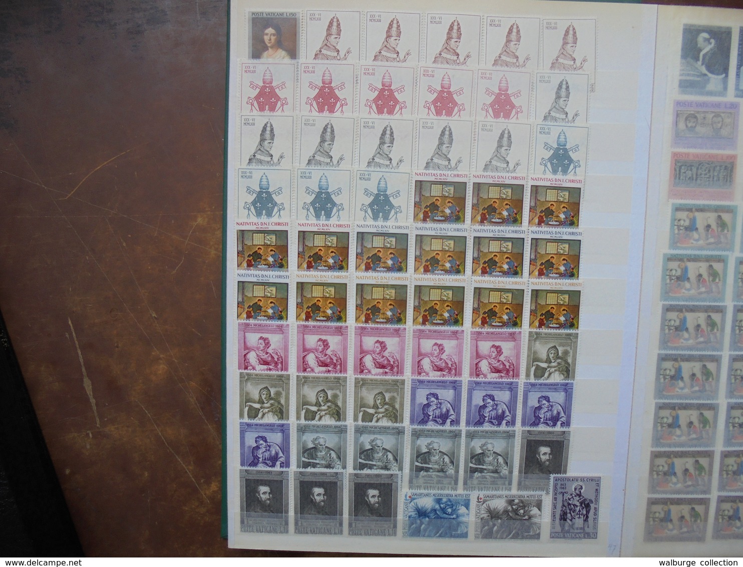 START 1 EURO BEAU LOT TIMBRES NEUFS EUROPE+COLONIES FRANCAISES (2480) 1 KILO 150 - Collections (with Albums)