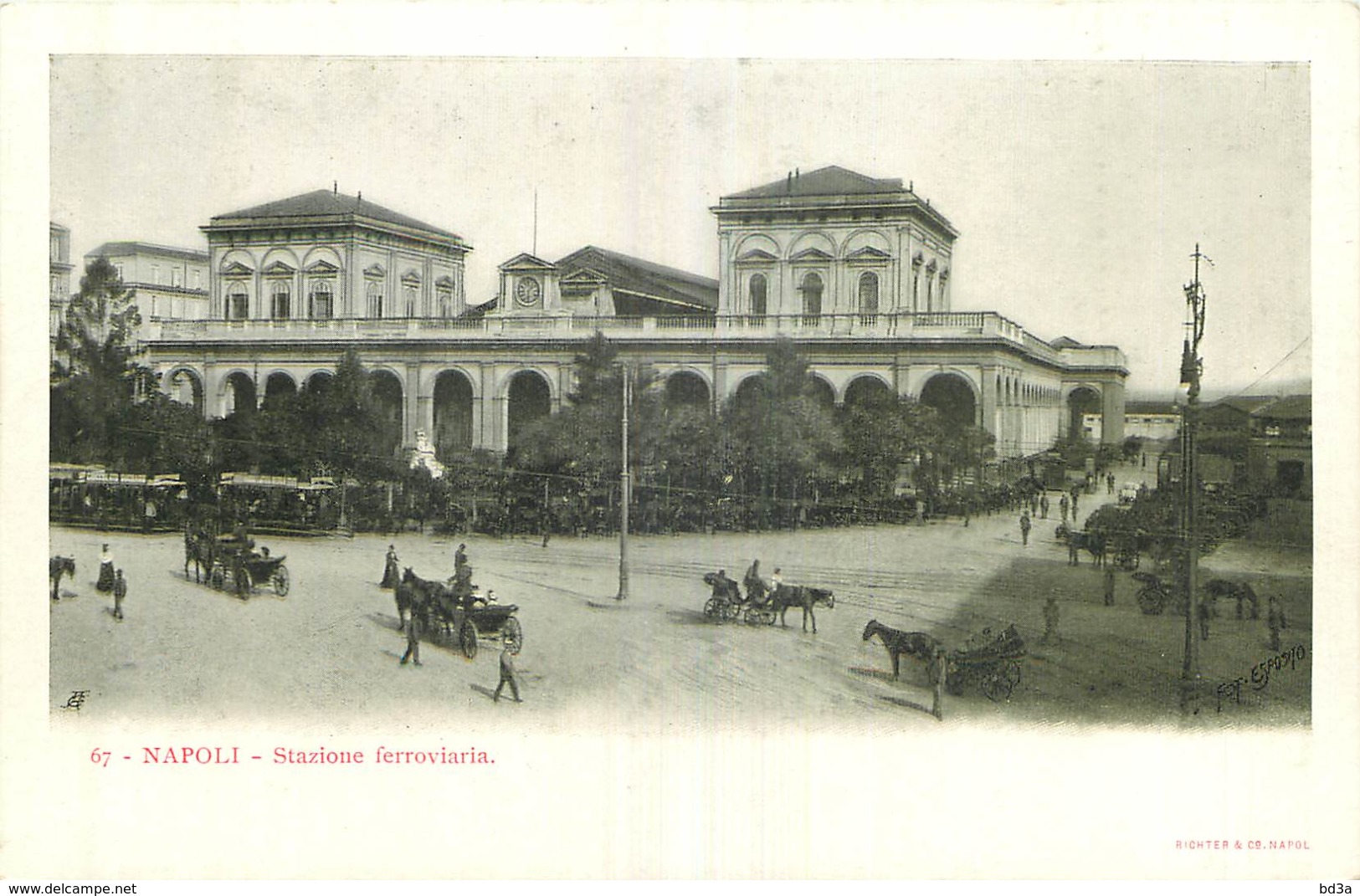 ITALIA -  NAPOLI - STAZIONE FERROVIARIA - Napoli