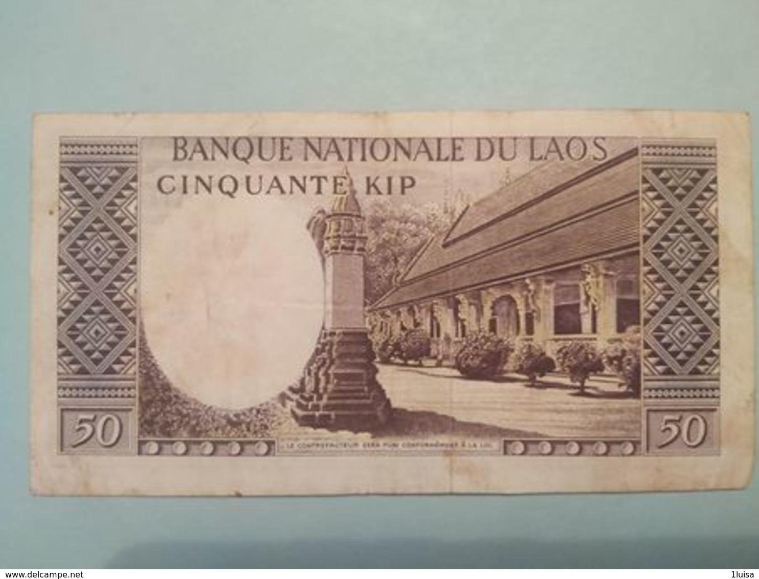 50 Kip 1963 - Laos