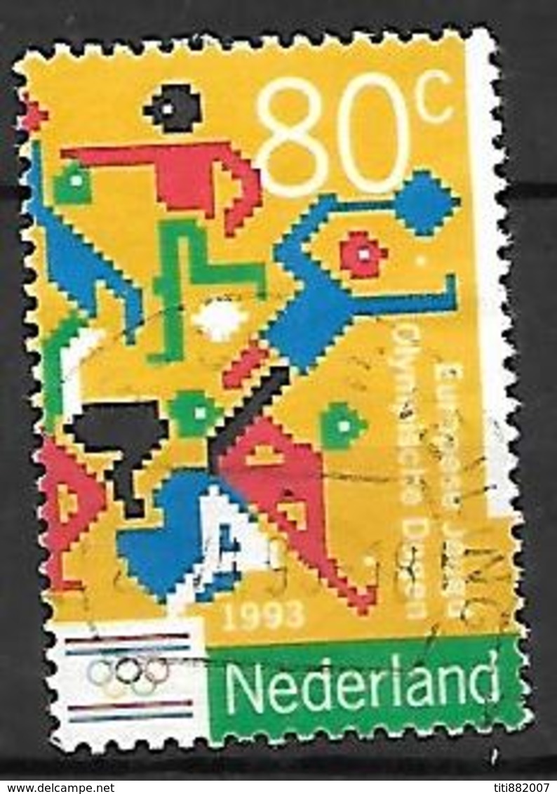 PAYS - BAS     -    1993 .   Y&T  N° 1444 Oblitéré.  Pictogramme De Sports - Oblitérés