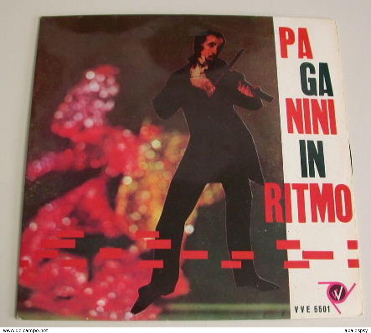 Armando Sciascia 45t Ep Paganini In Ritmo Capriccio(Italy VVE 5501) EX NM - Clásica