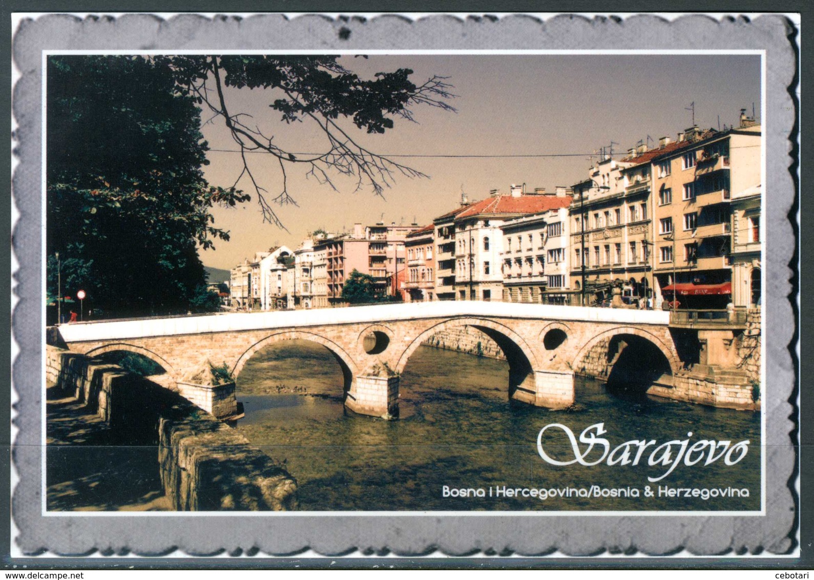 SARAJEVO - Latin Bridge - Cartolina Non Viaggiata, Come Da Scansione. - Bosnia Erzegovina