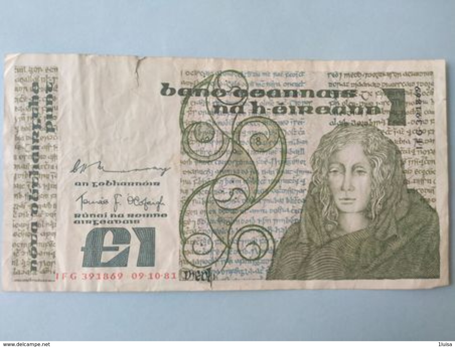 1 Pound 1984 - Irlanda