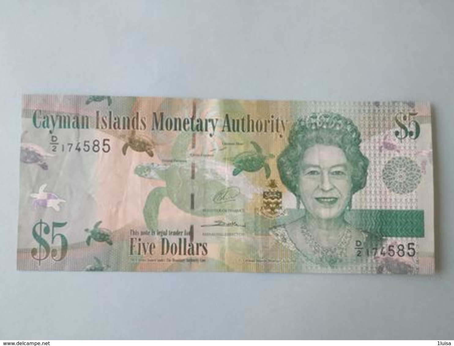 5 Dollars 2014 - Isole Caiman