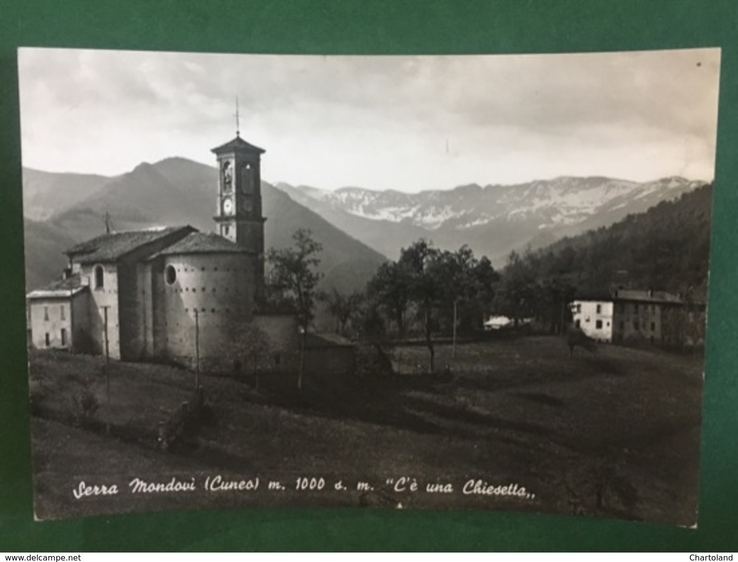 Cartolina Serra Mondovi - Cuneo - C'è Una Chiesetta - 1961 - Cuneo