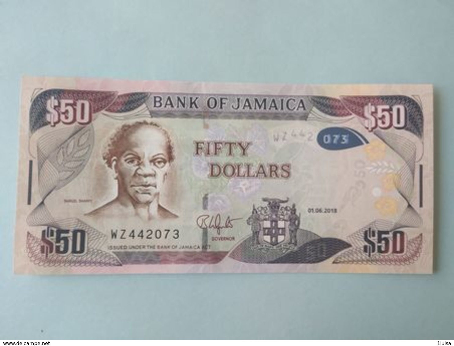 50 Dollars 2018 - Jamaique