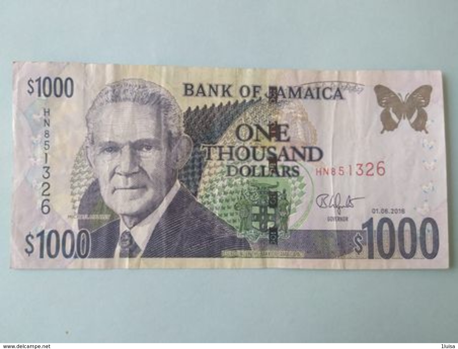 1000 Dollars 2018 - Jamaica