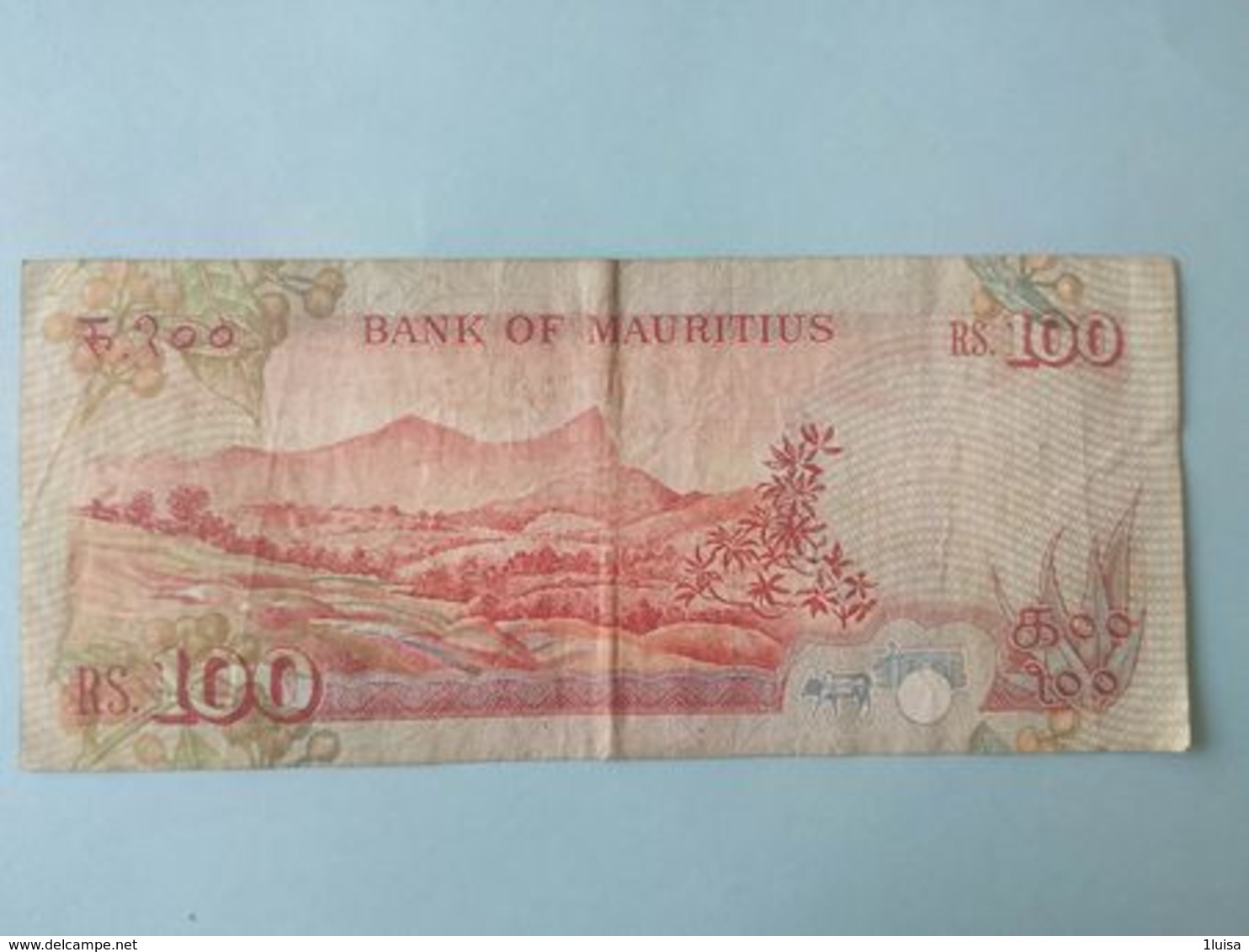 100 Rupees 1986 - Mauritius