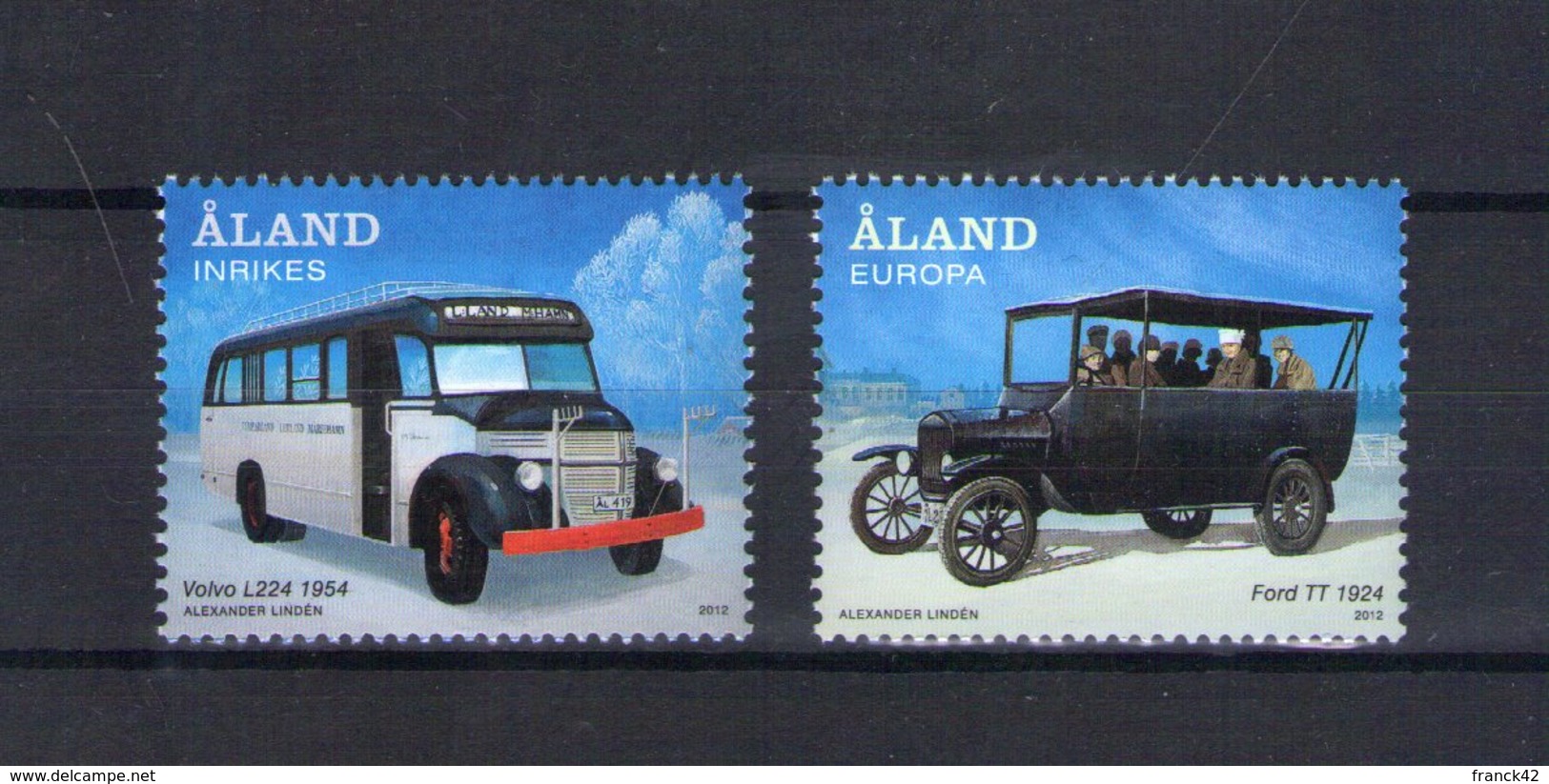 Aland. Transports Anciens - Aland