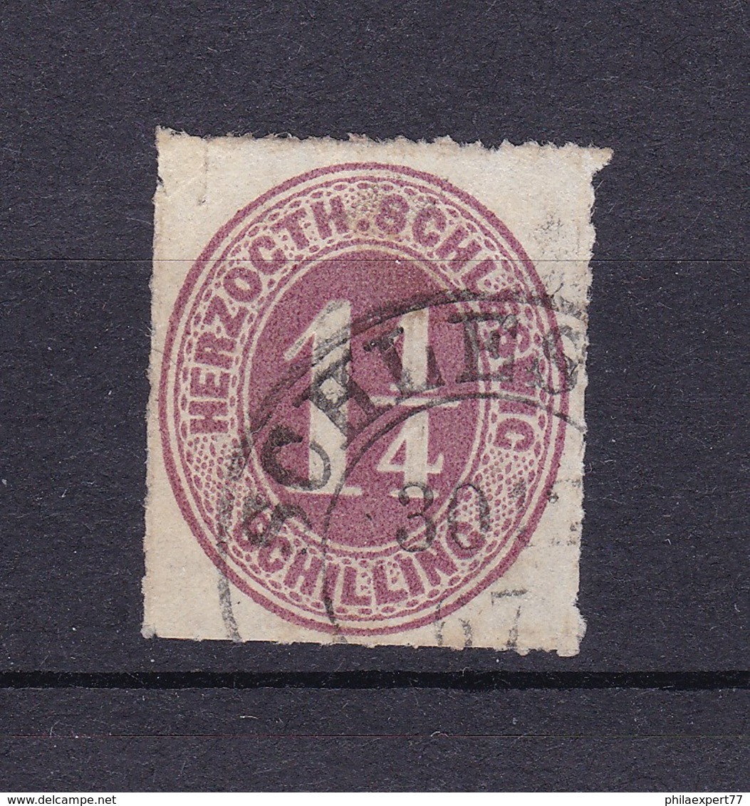 Schleswig-Holstein - 1865/67 - Michel Nr. 14 - 30 Euro - Schleswig-Holstein