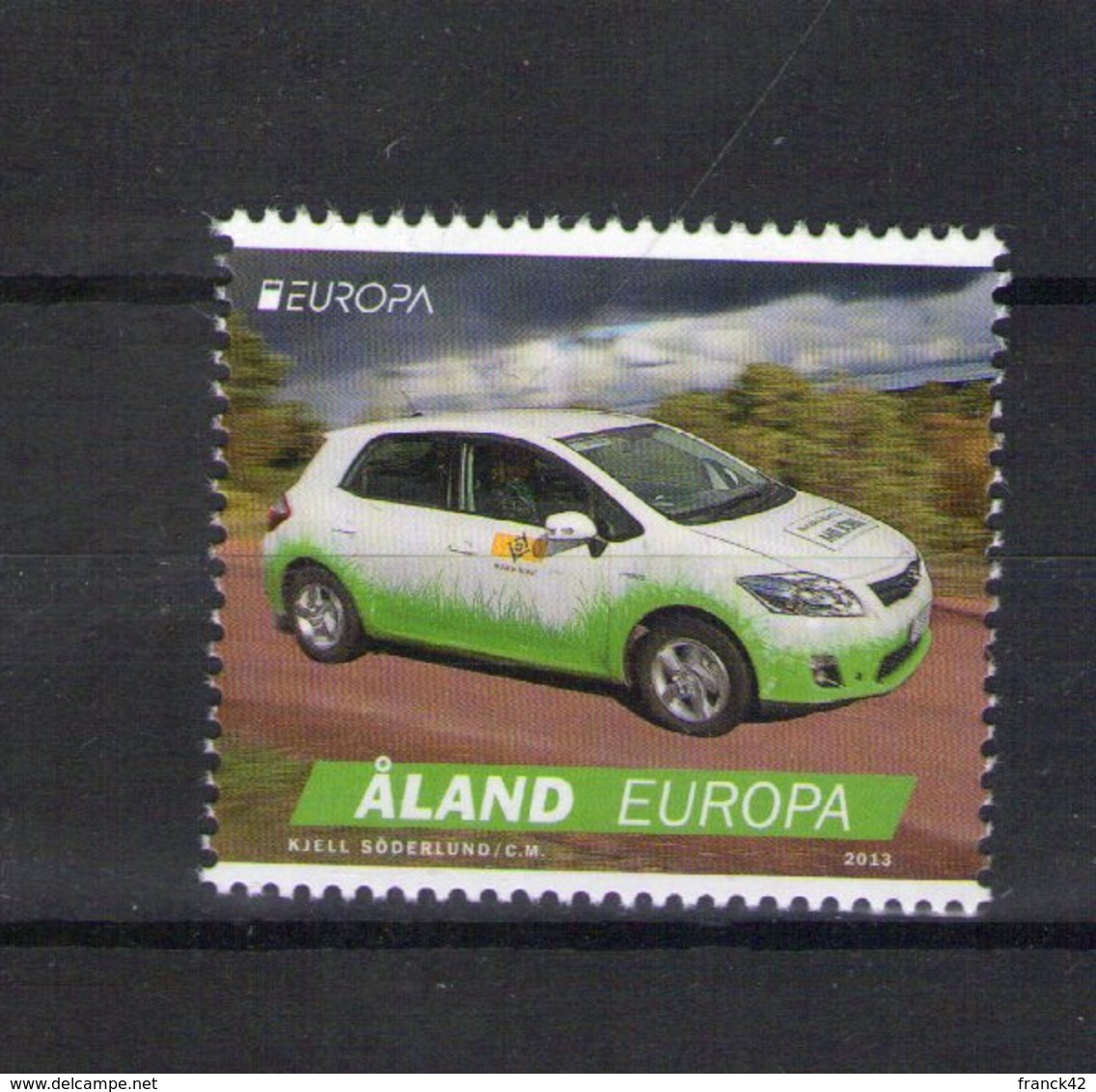 Aland. Europa 2013. Véhicules Postaux - Aland