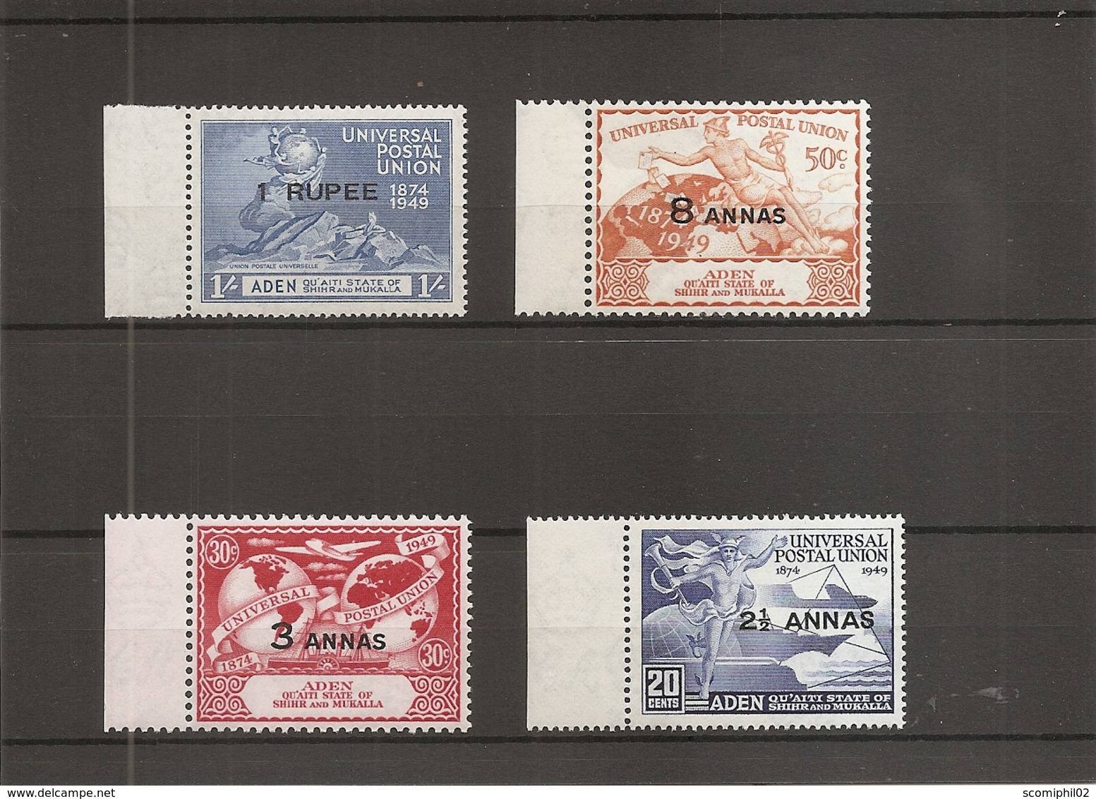 UPU ( 16/19 XXX -MNH- De Aden -Mukala)) - U.P.U.