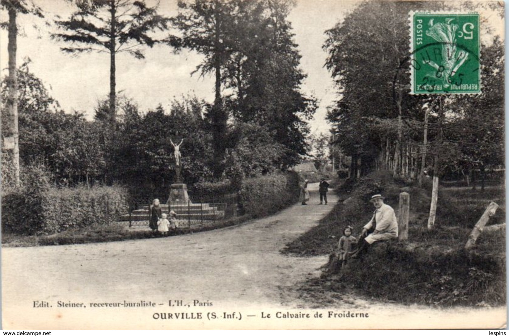 76 - OURVILLE --  Le Calvaire De Froiderne - Ourville En Caux