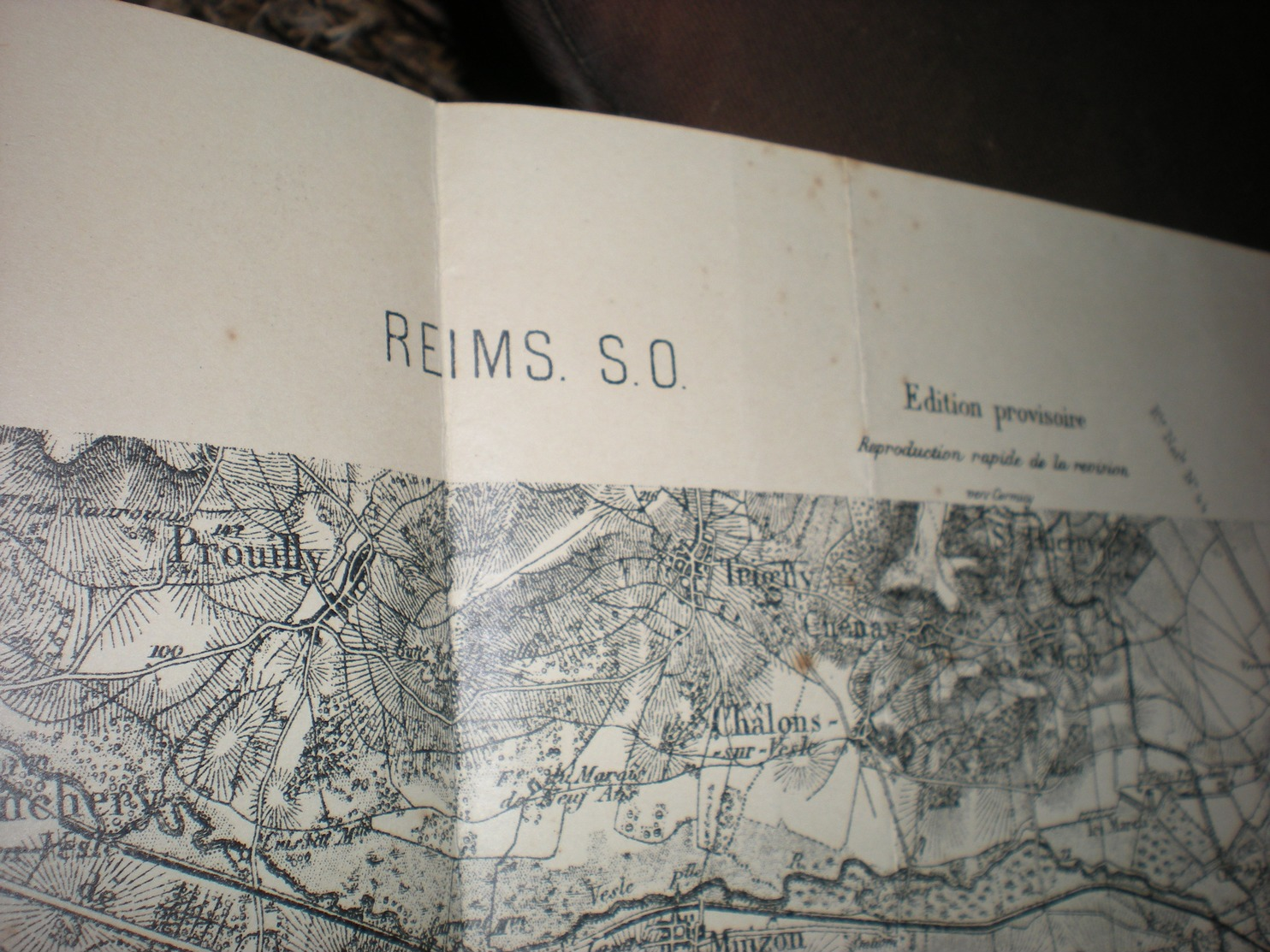 Ancienne Carte REIMS - Cartes Topographiques