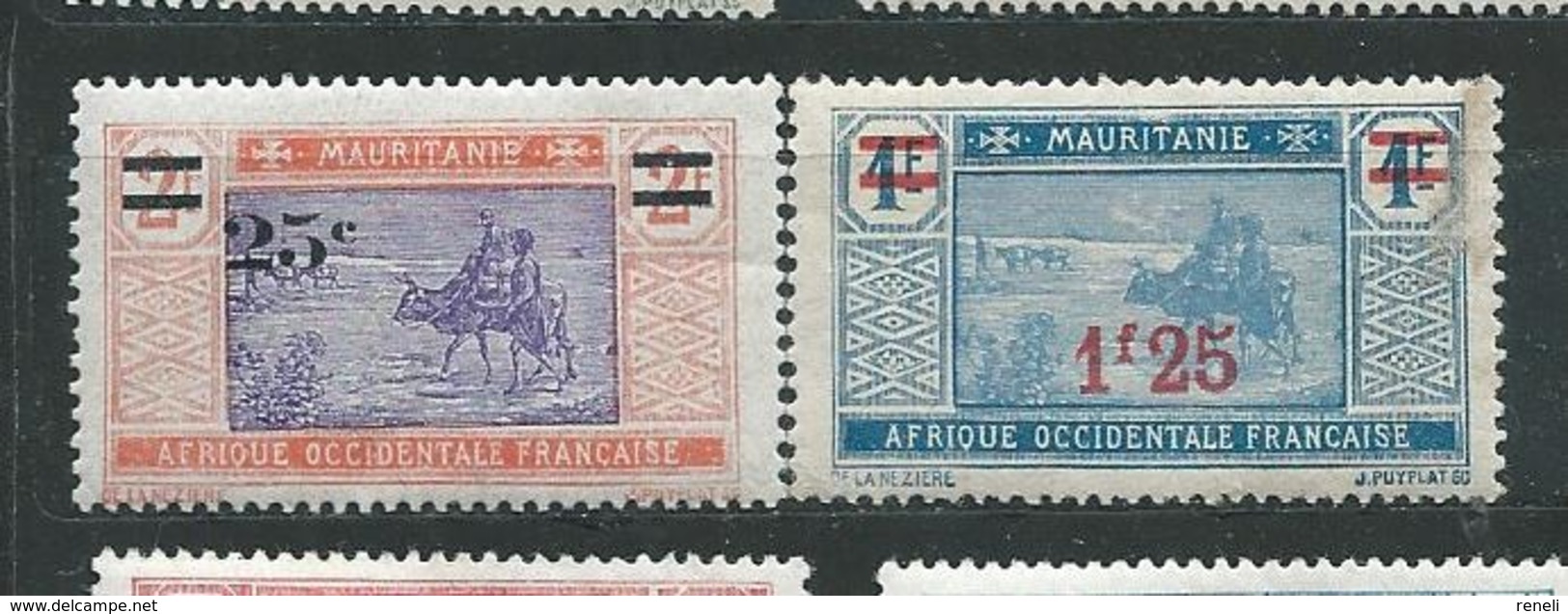 MAURITANIE  N°  50+52  *  TB  1 - Neufs