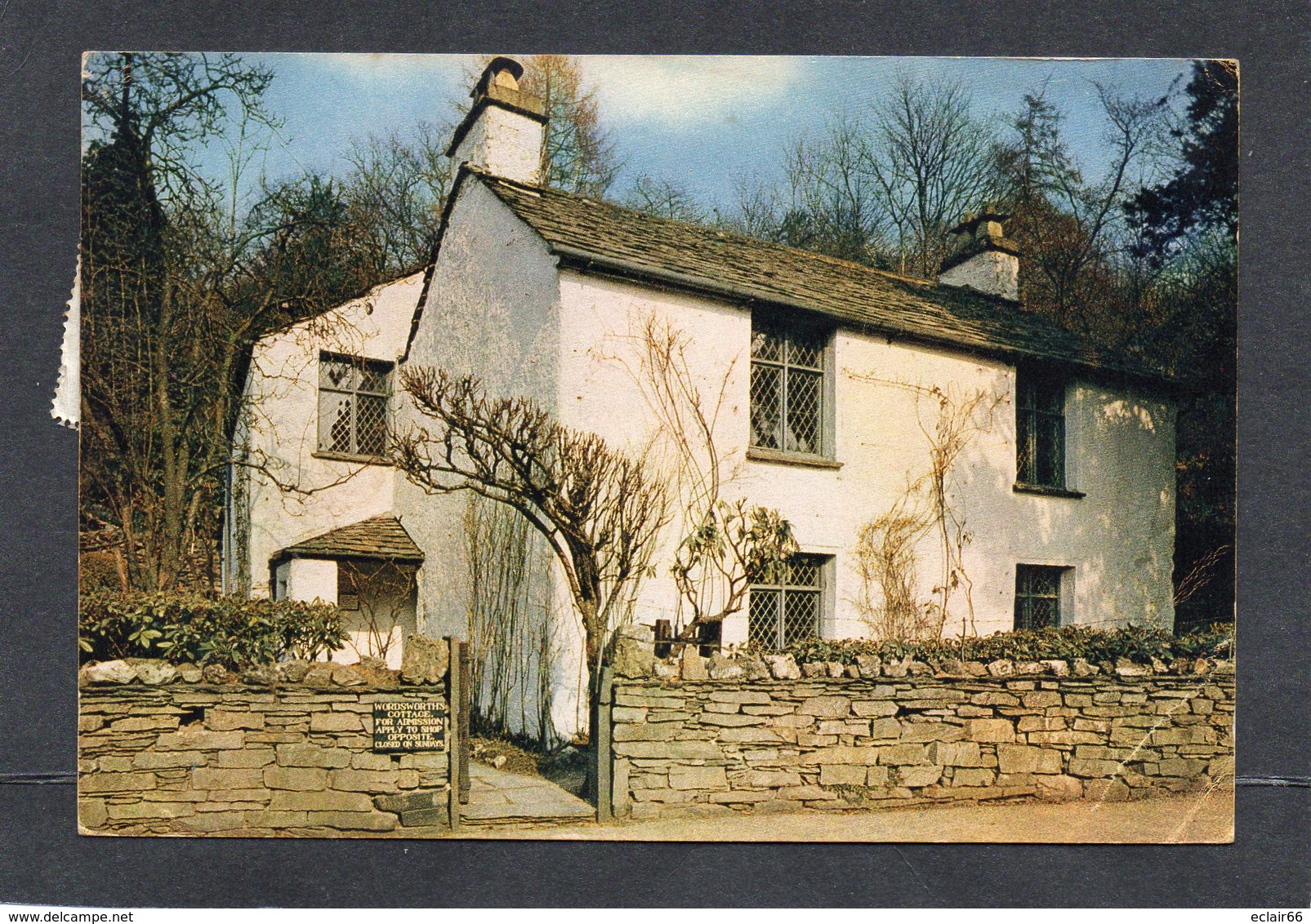 Grasmere Est Un Village D'Angleterre. Comté  Cumbria  South Lakeland  DOVE COTTAGE CPM 1964 - Grasmere