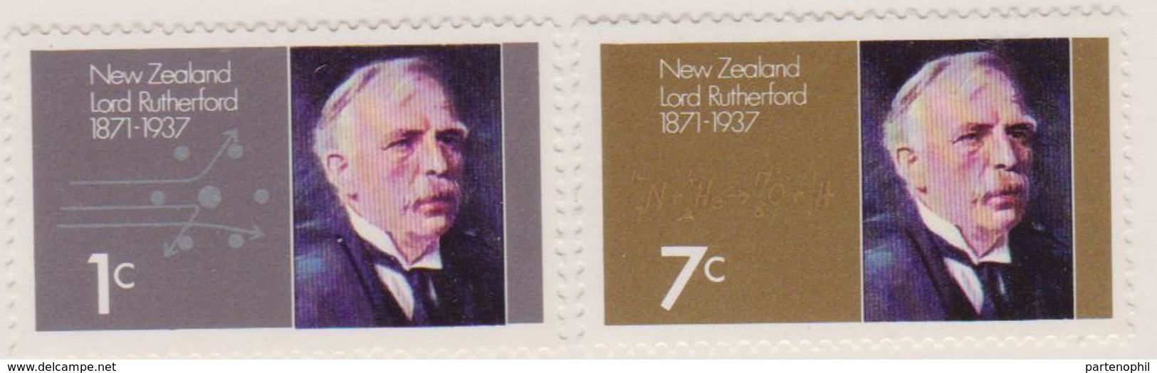 New Zeland Rhuterford Set MNH - Altri & Non Classificati