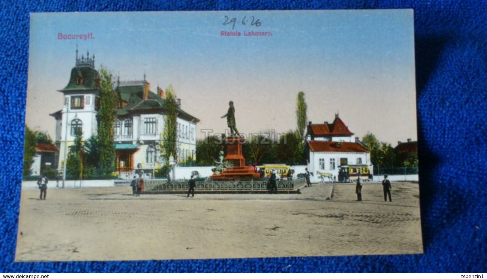 Bucuresti Statuia Lahovary Romania - Romania