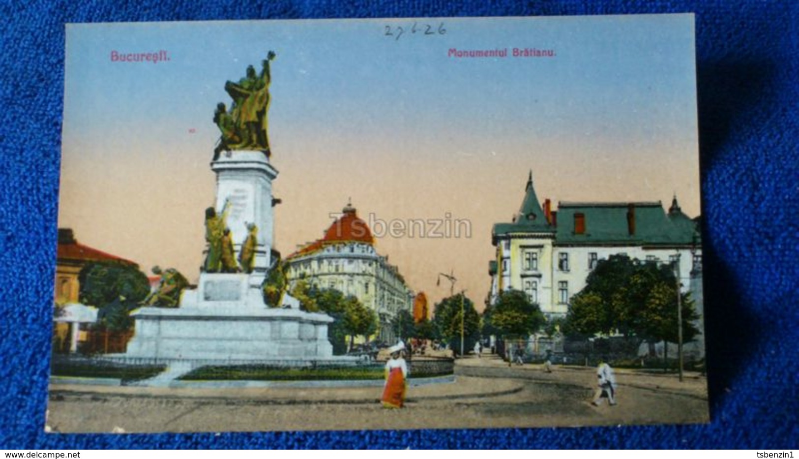 Bucuresti Monumentul Bratianu Romania - Roemenië