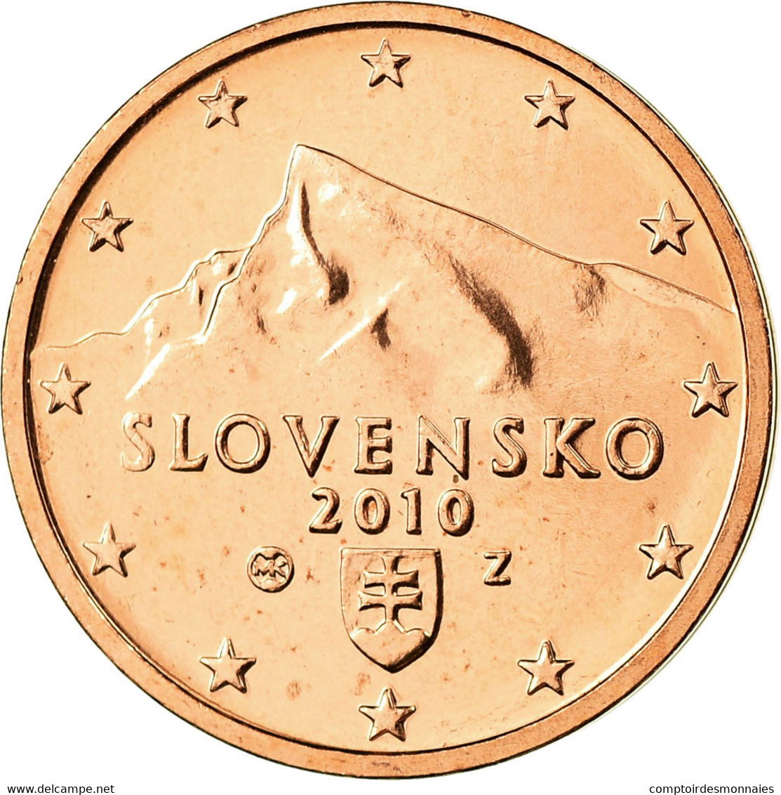 Slovaquie, 2 Euro Cent, 2010, SPL, Copper Plated Steel, KM:96 - Slowakei