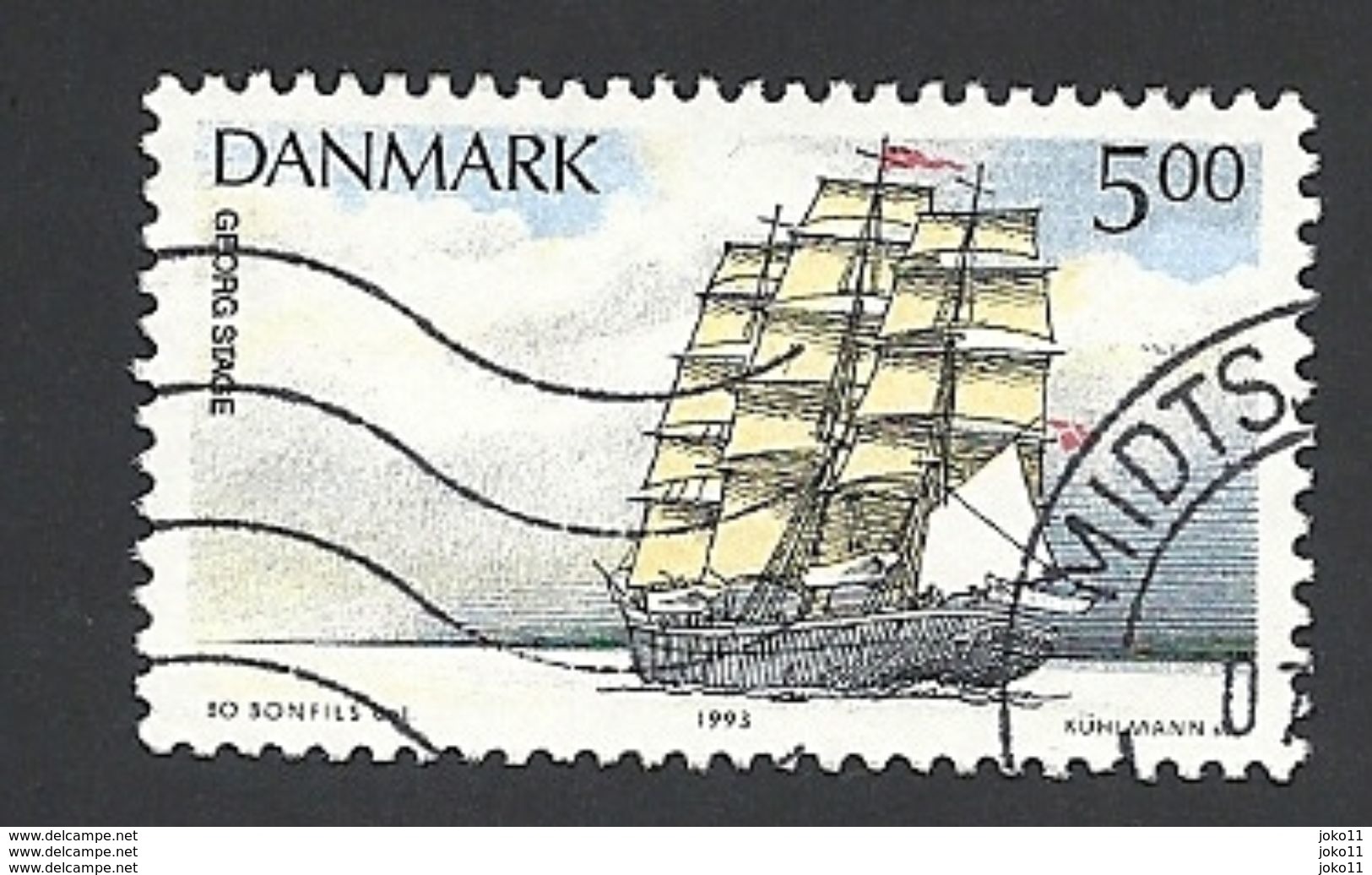 Dänemark 1993, Mi.-Nr.  1059, Gestempelt - Gebraucht