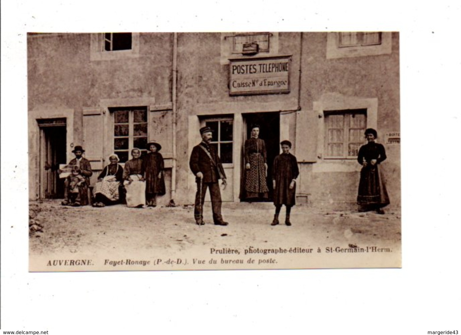 PUY DE DOME - FAYET-RONAYE LA POSTE (PHOTO) - Otros & Sin Clasificación