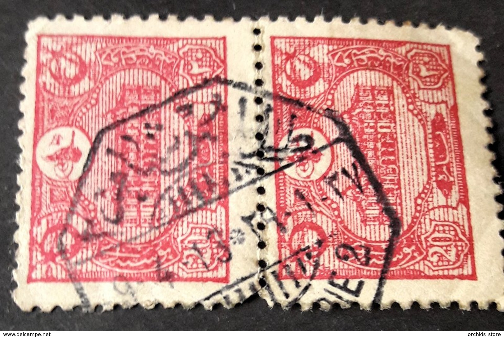 TU - Lebanon Rare Ottoman Cancel : TRIPOLI-SYRIE 2 - Lebanon