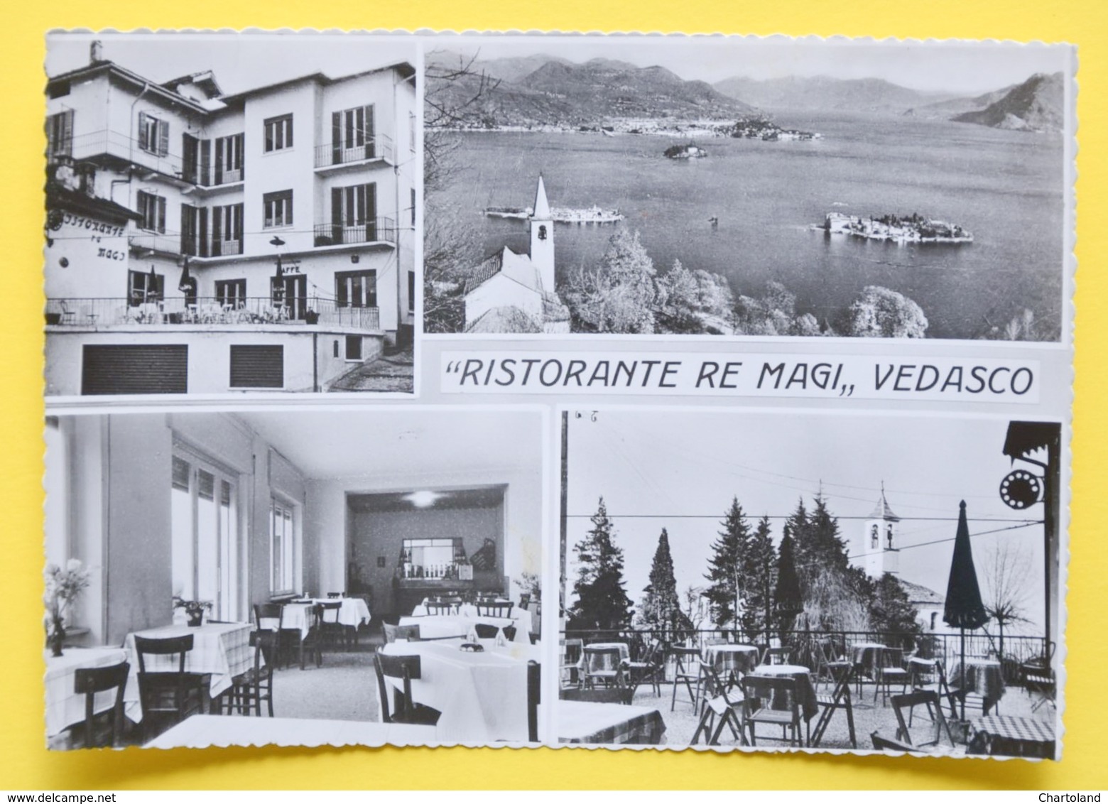 Cartolina Ristorante Re Magi Vedasco 1966 - Verbania