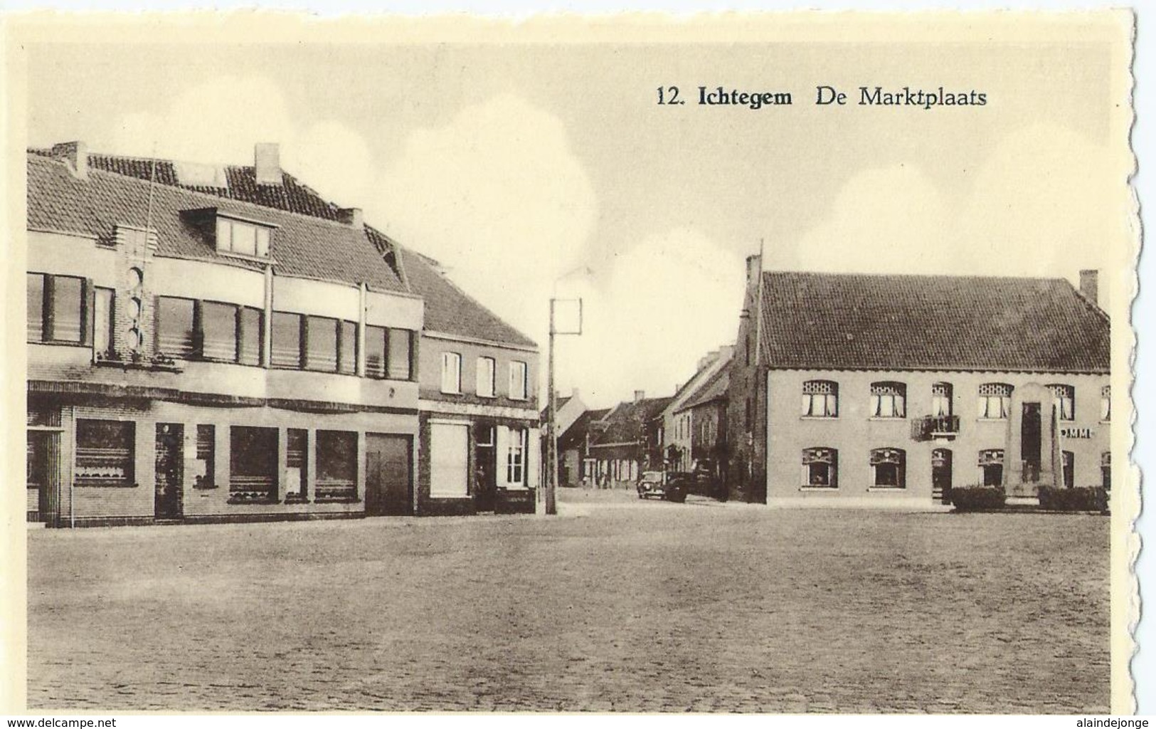 Ichtegem - De Marktplaats - No 12 - Uitgave Drukkerij Martens, Ichtegem - Ichtegem