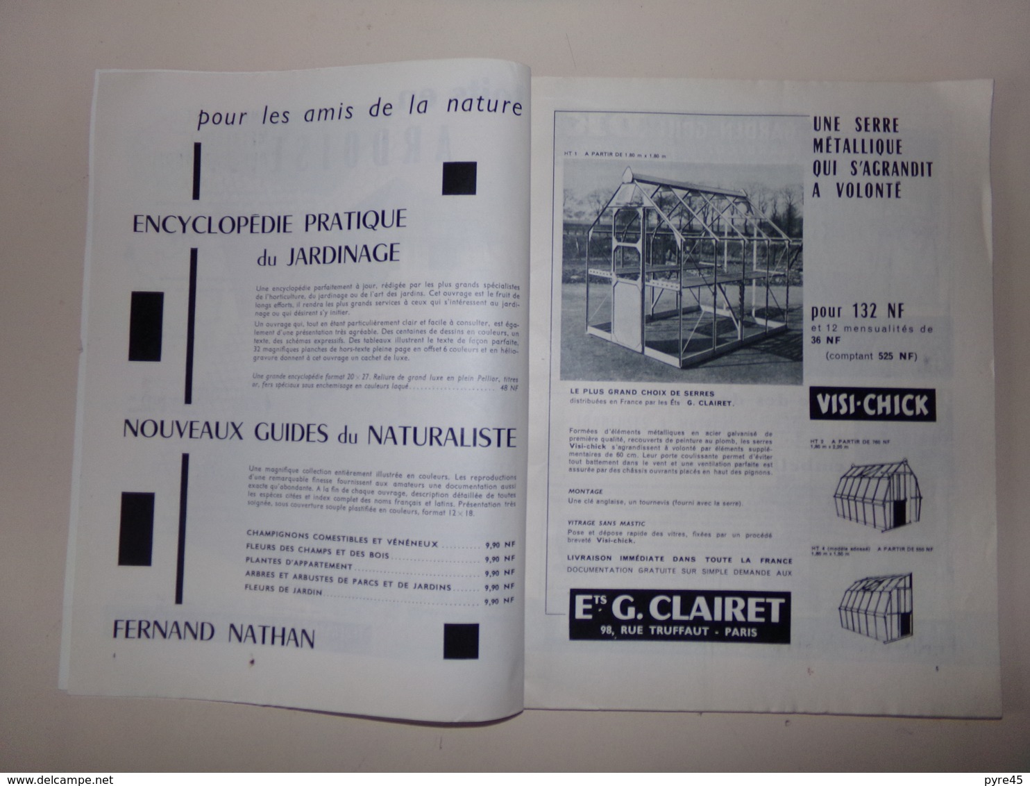 Revue " Mon Jardin Et Ma Maison " N° 24, 1960 - Garden